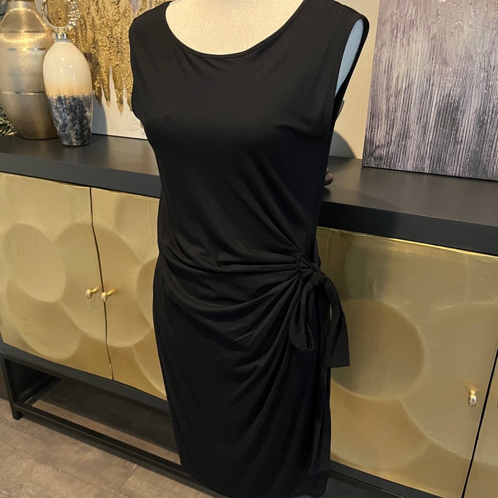 Zara Black Midi Dress
